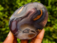 Polished Red Shashe River Agate Nodules x 6 From Shashe River, Zimbabwe