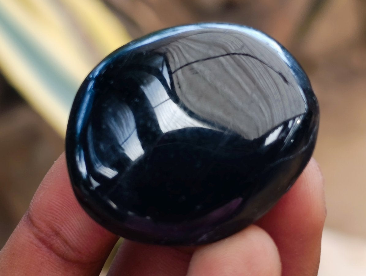 Polished Mini Black Tourmaline Free Forms x 70 From Madagascar