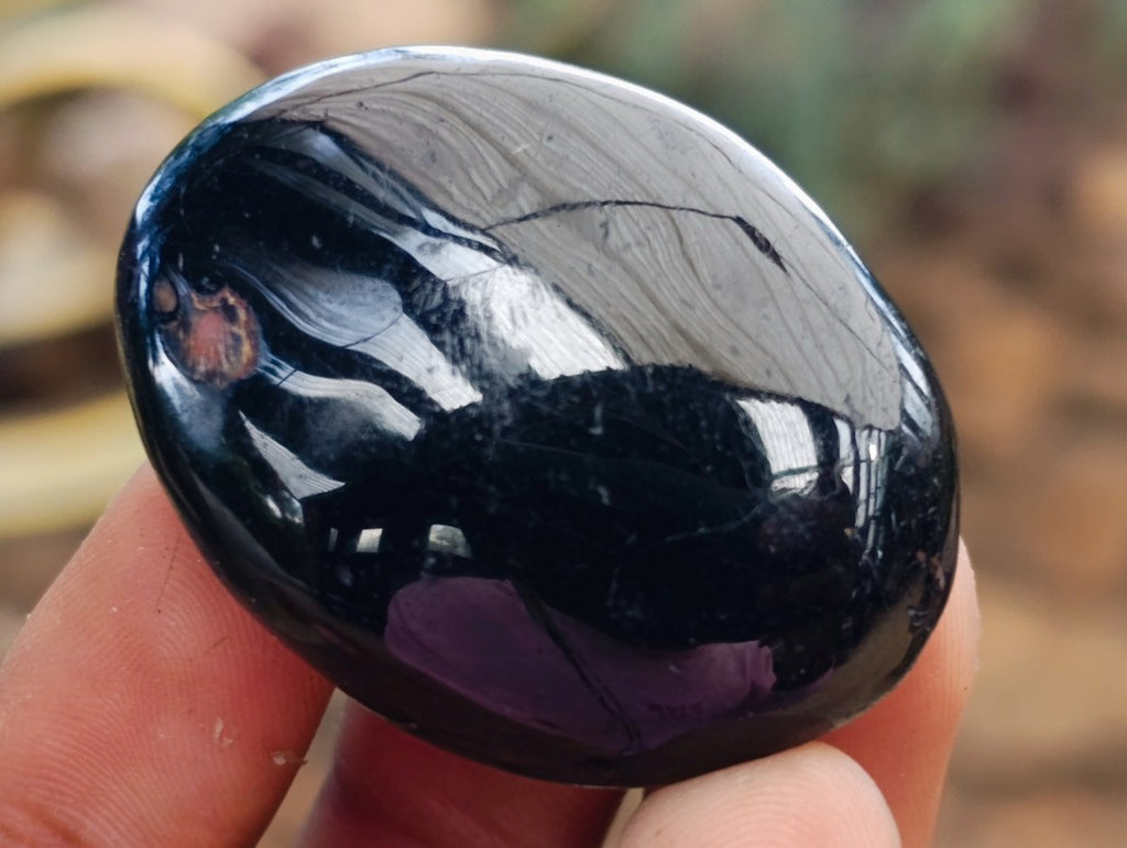 Polished Mini Black Tourmaline Free Forms x 70 From Madagascar
