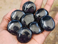 Polished Mini Black Tourmaline Free Forms x 70 From Madagascar