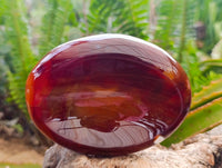 Polished Carnelian Agate Gemstone Bowls x 3 From Madagascar
