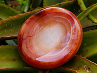 Polished Carnelian Agate Gemstone Bowls x 3 From Madagascar