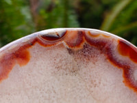 Polished Carnelian Agate Gemstone Bowls x 3 From Madagascar