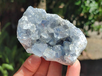 Natural Mini Blue Celestite Specimens x 20 From Sakoany, Madagascar