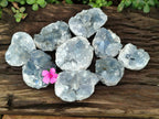 Natural Mini Blue Celestite Specimens x 20 From Sakoany, Madagascar