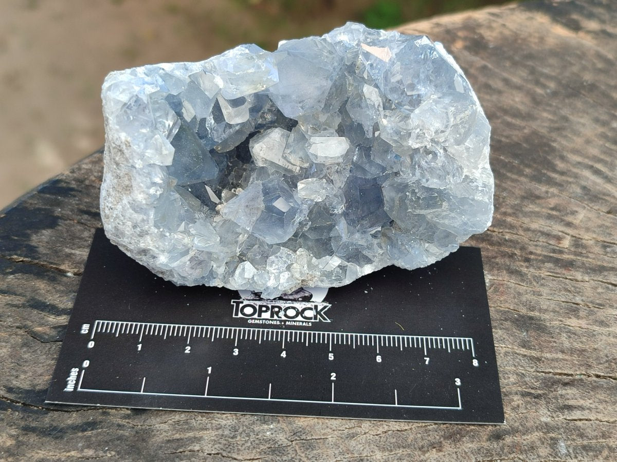 Natural Mini Blue Celestite Specimens x 20 From Sakoany, Madagascar