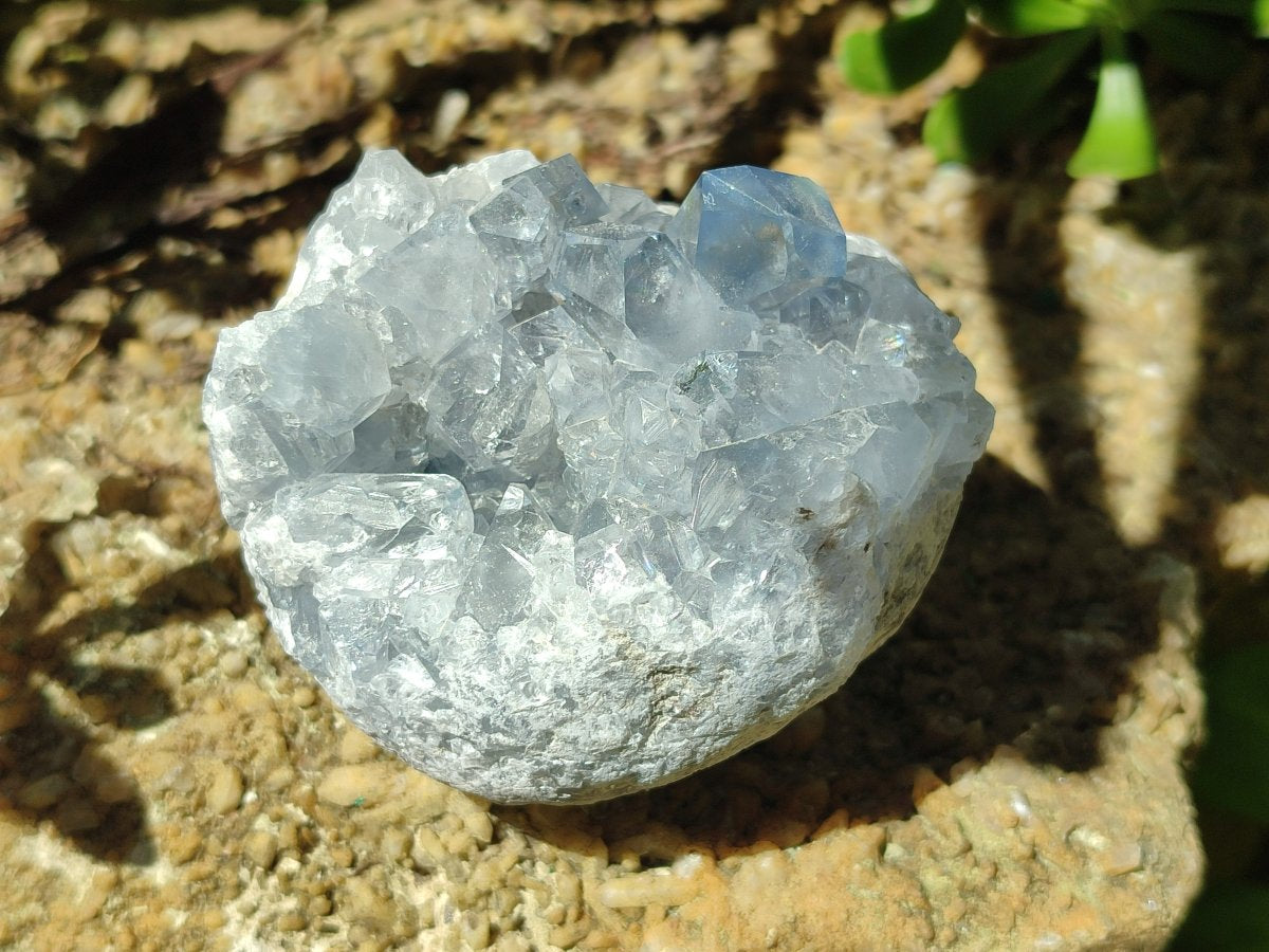 Natural Mini Blue Celestite Specimens x 20 From Sakoany, Madagascar