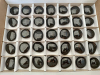 Polished Mini Black Tourmaline Free Forms x 35 From Madagascar