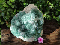 Natural Cubic Green Fluorite Cluster Specimen x 1 From Mandrosonoro, Madagascar