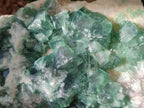 Natural Cubic Green Fluorite Cluster Specimen x 1 From Mandrosonoro, Madagascar