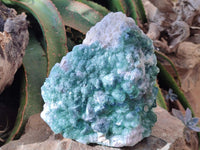 Natural Cubic Green Fluorite Cluster Specimen x 1 From Mandrosonoro, Madagascar