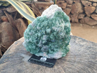 Natural Cubic Green Fluorite Cluster Specimen x 1 From Mandrosonoro, Madagascar