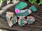 Natural Drusy Quartz Coated Ball Malachite On Dolomite Specimens x 6 From Mindingi Mine, Kambove, Congo