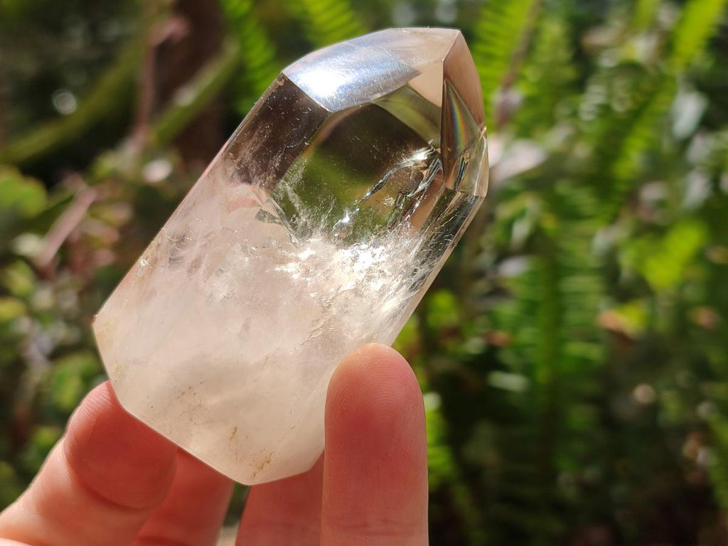 Polished Wispy Smokey Quartz Phantom Crystals x 6 From Madagascar