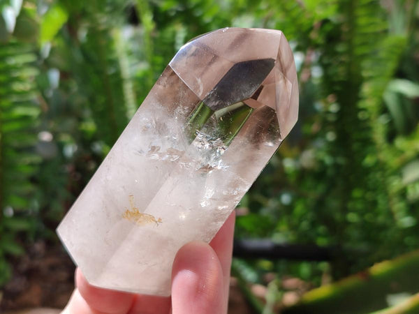 Polished Wispy Smokey Quartz Phantom Crystals x 6 From Madagascar