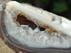 Polished On One Side Red Shashe River Agate Nodules x 6 From Shashe River, Zimbabwe - Toprock Gemstones and Minerals 