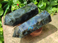 Polished Labradorite Display Crystals x 3 From Madagascar