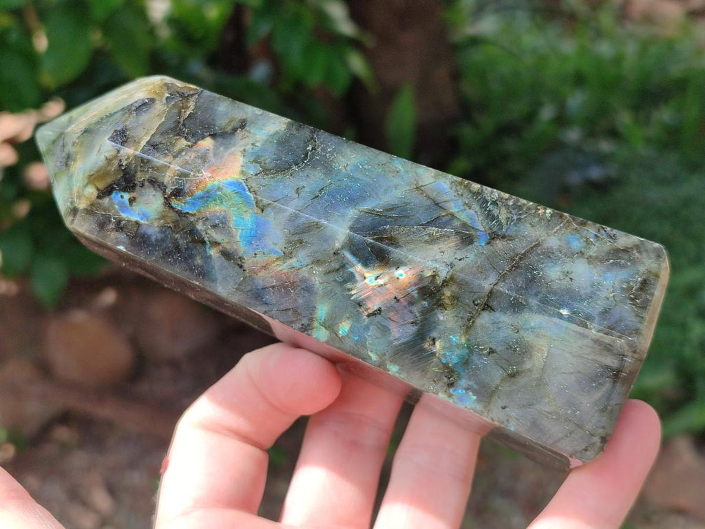 Polished Labradorite Display Crystals x 3 From Madagascar
