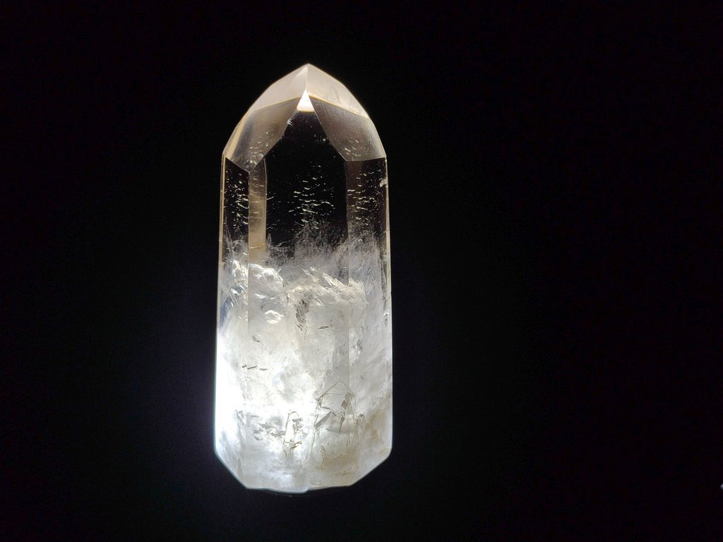 Polished Wispy Smokey Quartz Crystals x 4 From Madagascar