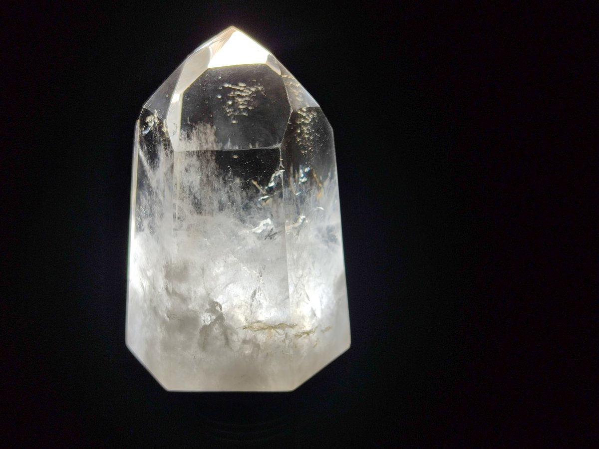 Polished Wispy Smokey Quartz Crystals x 4 From Madagascar