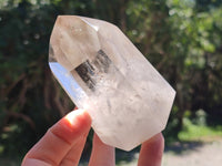Polished Wispy Smokey Quartz Crystals x 4 From Madagascar