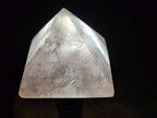 Hand Made Gemmy Rose Quartz Pyramids x 4 From Madagascar