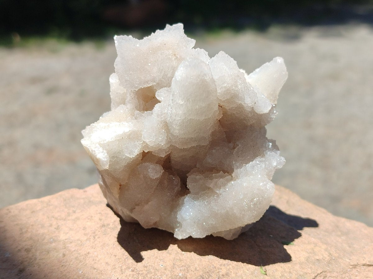 Natural White and Lilac Amethyst Spirit Clusters x 6 From Boekenhouthoek, South Africa