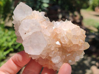 Natural White and Lilac Amethyst Spirit Clusters x 6 From Boekenhouthoek, South Africa