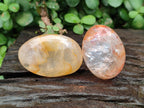 Polished Golden Healer Quartz Crystal Galets x 24 From Ambatofinandrahana, Madagascar