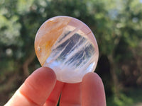 Polished Golden Healer Quartz Crystal Galets x 24 From Ambatofinandrahana, Madagascar