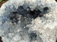 Natural XL Blue Celestite Geode Specimen x 1 From Sakoany, Madagascar