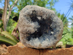 Natural XL Blue Celestite Geode Specimen x 1 From Sakoany, Madagascar