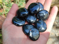 Polished Mini Black Tourmaline Jewellery Free Forms x 51 From Madagascar