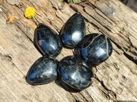 Polished Mini Black Tourmaline Jewellery Free Forms x 51 From Madagascar