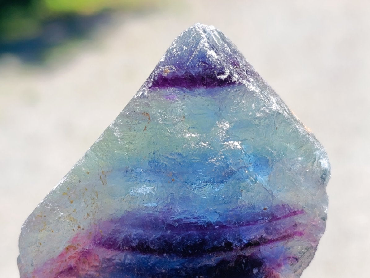 Natural Watermelon Fluorite Cobbed Specimens x 24 From Uis, Namibia