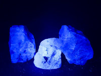 Natural Watermelon Fluorite Cobbed Specimens x 24 From Uis, Namibia