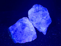 Natural Watermelon Fluorite Cobbed Specimens x 24 From Uis, Namibia