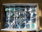 Natural Watermelon Fluorite Cobbed Specimens x 24 From Uis, Namibia