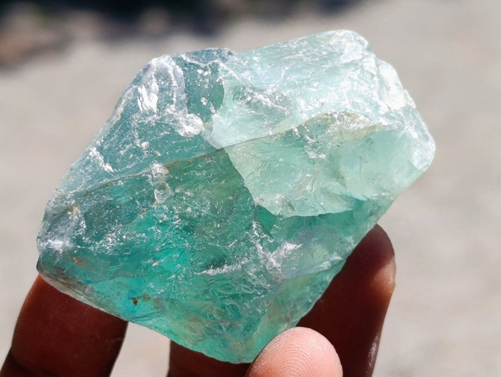 Natural Watermelon Fluorite Cobbed Specimens x 24 From Uis, Namibia