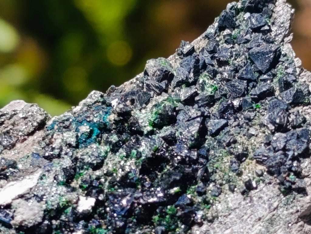 Natural Libethenite Crystals On Dolomite Matrix Specimens x 6 From Shituru, Congo