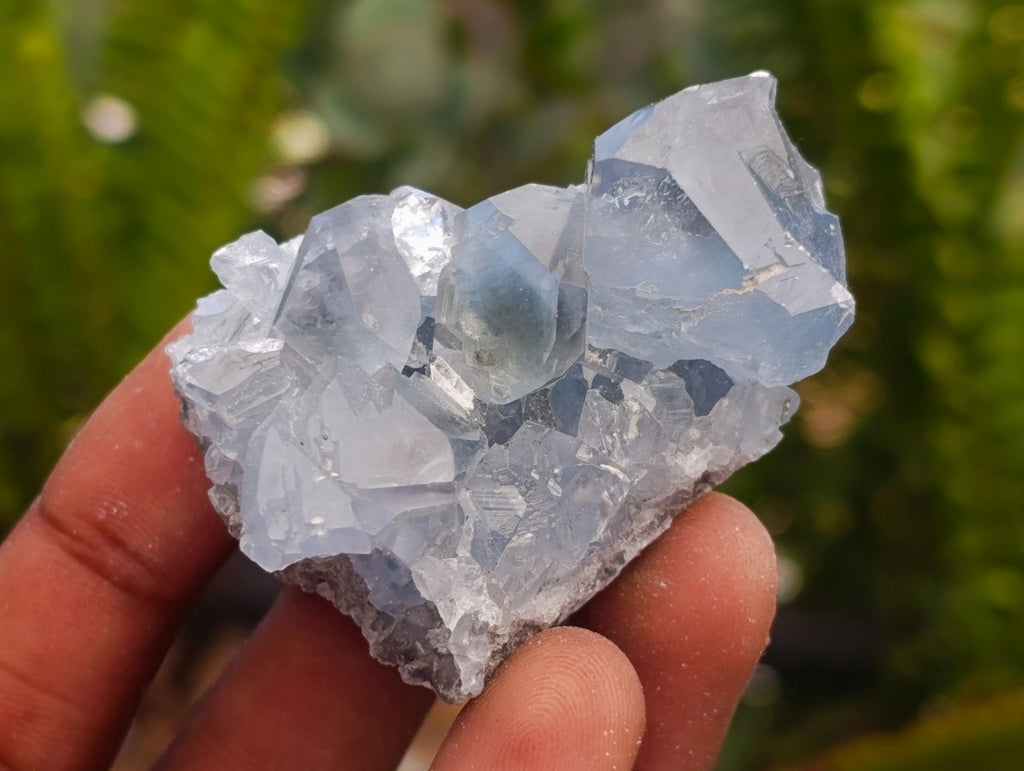 Natural Mini Blue Celestite Specimens x 59 From Sakoany, Madagascar