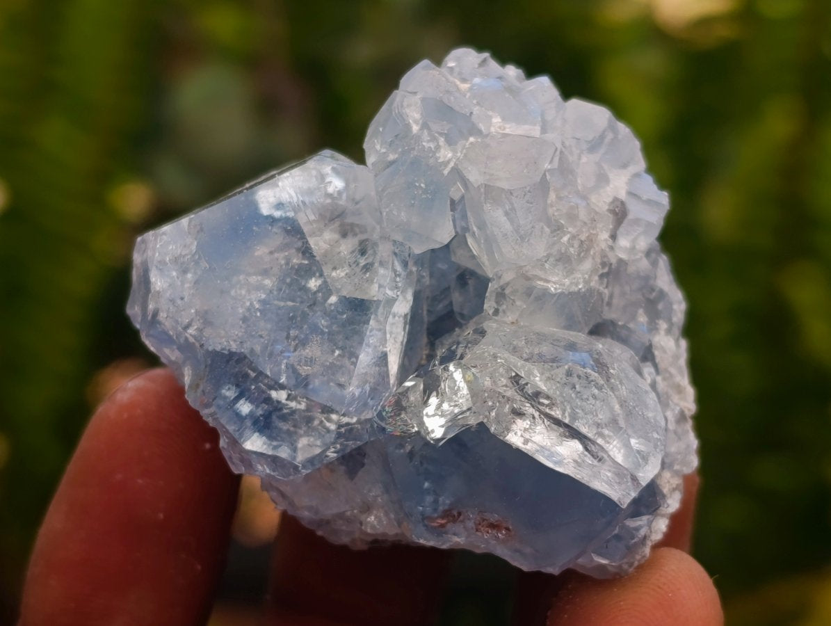 Natural Mini Blue Celestite Specimens x 59 From Sakoany, Madagascar