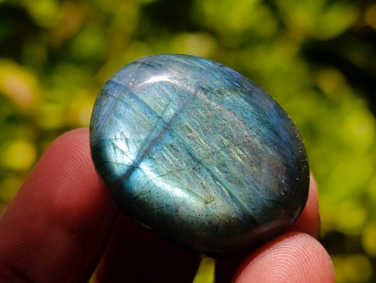 Polished Rounded Labradorite Free Forms x 70 From Madagascar