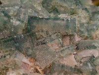 Natural Cubic Green Fluorite Cluster Specimen x 2 From Mandrosonoro, Madagascar