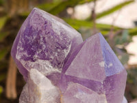 Natural Jacaranda Amethyst Crystal Clusters x 2 From Mumbwa, Zambia