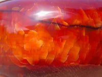 Polished Carnelian Agate Gemstone Bowls x 2 From Madagascar