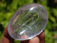 Polished Rock Crystal Galets x 20 From Amoron’i Mania, Madagascar