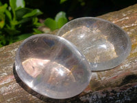 Polished Rock Crystal Galets x 20 From Amoron’i Mania, Madagascar