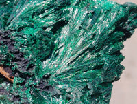 Natural Silky Malachite Specimens x 3 From Kasompe, Congo