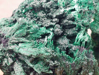 Natural Silky Malachite Specimens x 3 From Kasompe, Congo